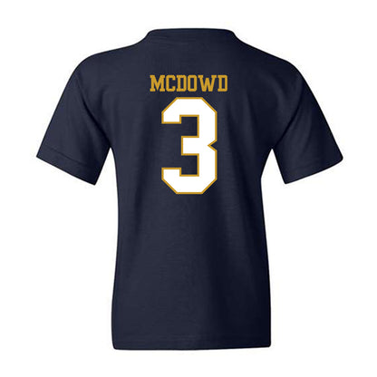 Notre Dame - NCAA Men's Soccer : Sean McDowd - Generic Shersey Youth T-Shirt-1