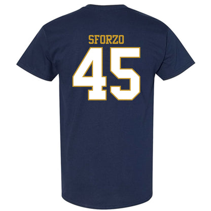 Notre Dame - NCAA Men's Lacrosse : Ryan Sforzo - Generic Shersey T-Shirt-1