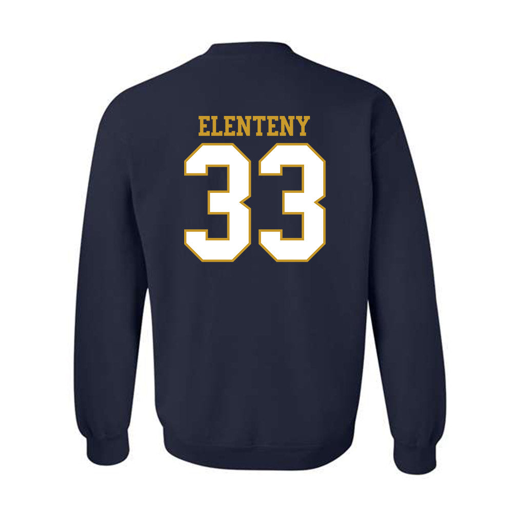 Notre Dame - NCAA Baseball : Connor Elenteny - Generic Shersey Crewneck Sweatshirt-1