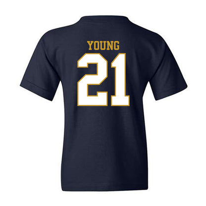 Notre Dame - NCAA Football : Kedren Young - Generic Shersey Youth T-Shirt-1