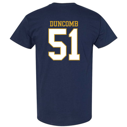 Notre Dame - NCAA Men's Basketball : Logan Duncomb - Generic Shersey T-Shirt-1