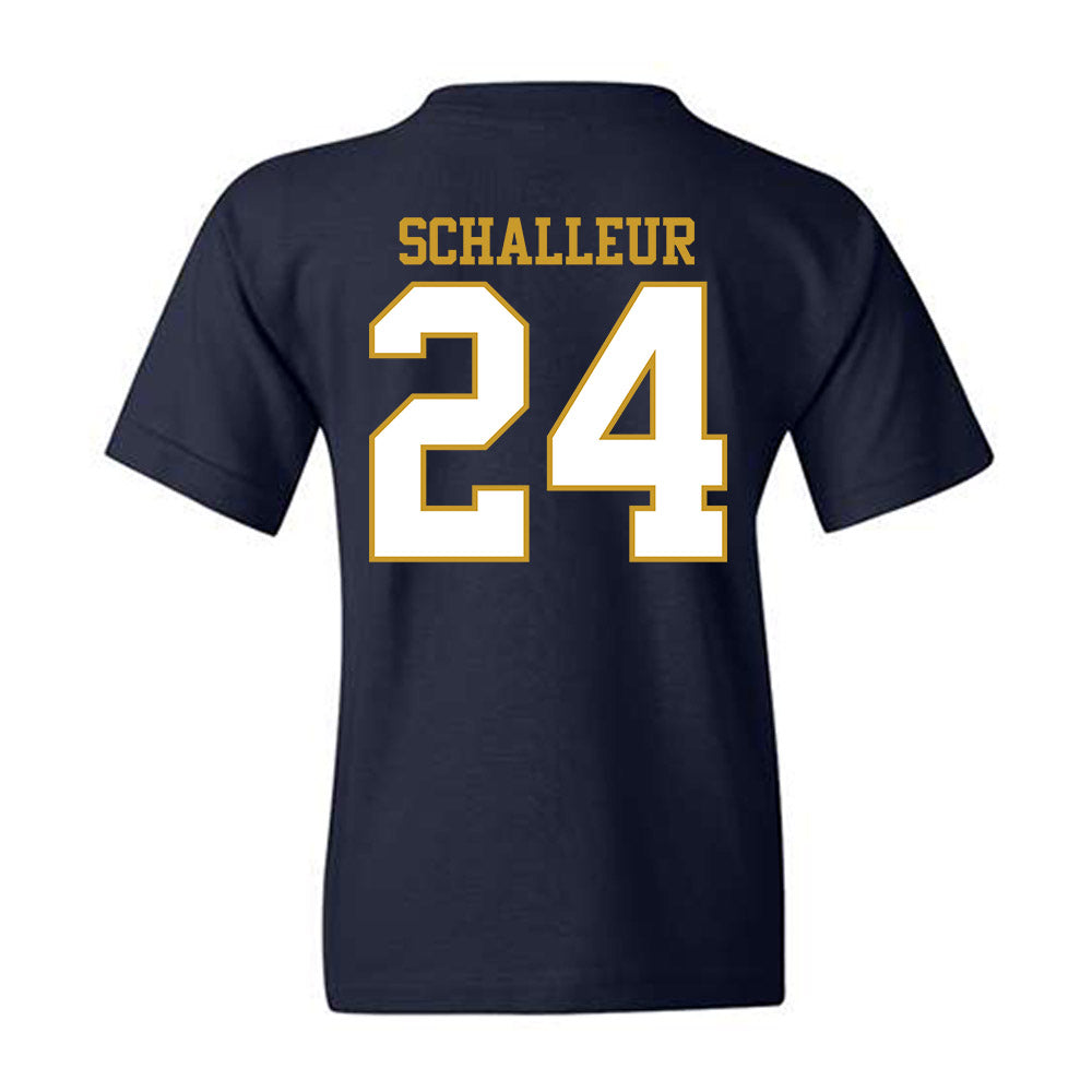 Notre Dame - NCAA Women's Lacrosse : Bailey Schalleur - Generic Shersey Youth T-Shirt-1