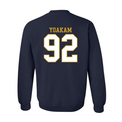 Notre Dame - NCAA Football : Zachary Yoakam - Generic Shersey Crewneck Sweatshirt-1