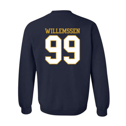 Notre Dame - NCAA Softball : Christina Willemssen - Generic Shersey Crewneck Sweatshirt-1