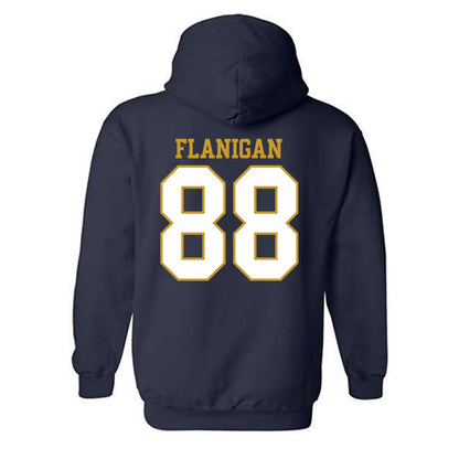 Notre Dame - NCAA Football : James Flanigan - Generic Shersey Hooded Sweatshirt-1