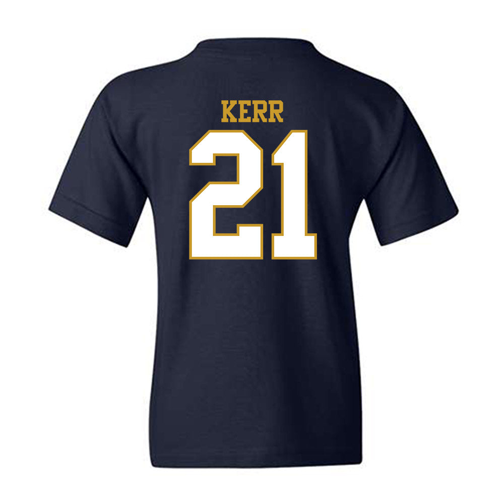 Notre Dame - NCAA Men's Ice Hockey : Jaedon Kerr - Generic Shersey Youth T-Shirt-1