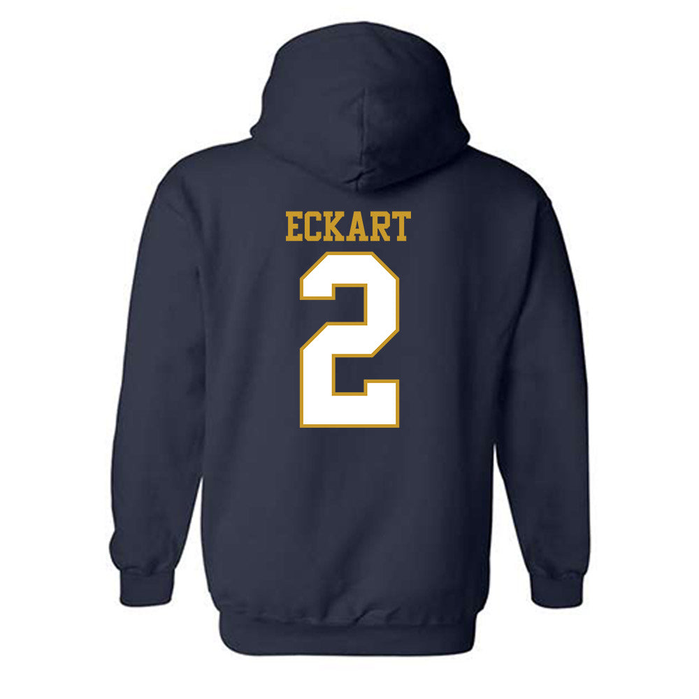 Notre Dame - NCAA Softball : Rebecca Eckart - Generic Shersey Hooded Sweatshirt