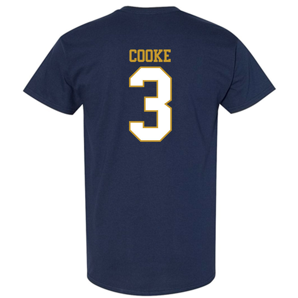 Notre Dame - NCAA Men's Lacrosse : Declan Cooke - Generic Shersey T-Shirt-1