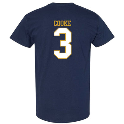 Notre Dame - NCAA Men's Lacrosse : Declan Cooke - Generic Shersey T-Shirt-1