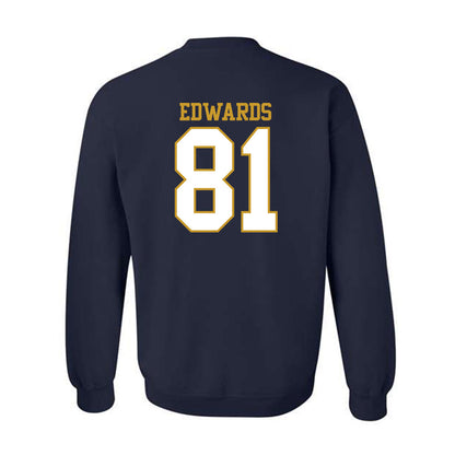 Notre Dame - NCAA Men's Ice Hockey : Beckham Edwards - Generic Shersey Crewneck Sweatshirt-1