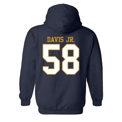 Notre Dame - NCAA Football : Thomas Davis Jr. - Generic Shersey Hooded Sweatshirt-1