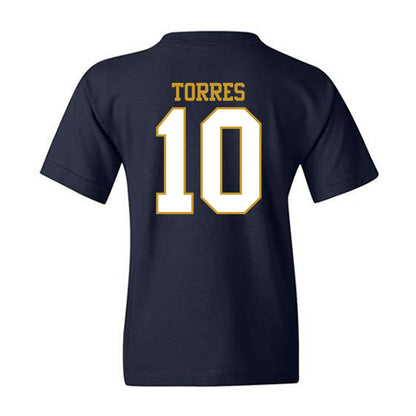 Notre Dame - NCAA Softball : Jillian Torres - Generic Shersey Youth T-Shirt-1