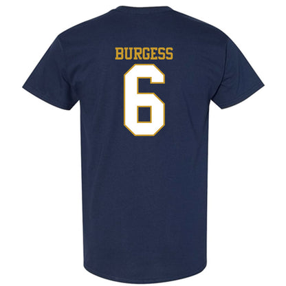 Notre Dame - NCAA Football : Christopher Burgess - Generic Shersey T-Shirt-1