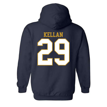 Notre Dame - NCAA Men's Lacrosse : Dylan Kellan - Generic Shersey Hooded Sweatshirt-1