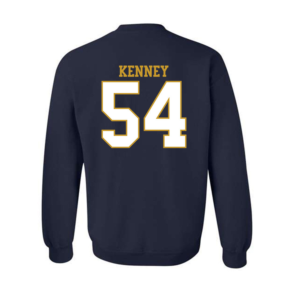 Notre Dame - NCAA Men's Lacrosse : James Kenney - Generic Shersey Crewneck Sweatshirt
