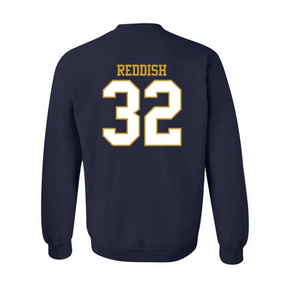 Notre Dame - NCAA Football : Nick Reddish - Generic Shersey Crewneck Sweatshirt-1