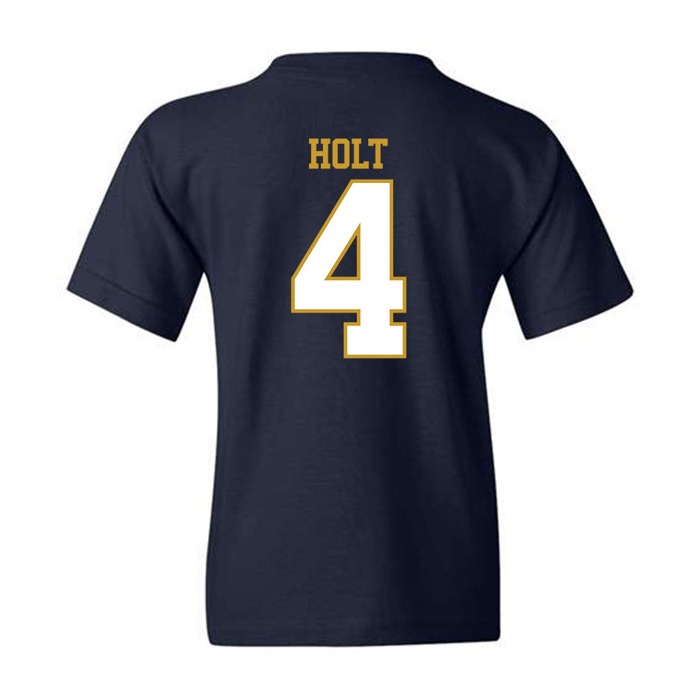 Notre Dame - NCAA Baseball : Jonathan Holt - Generic Shersey Youth T-Shirt