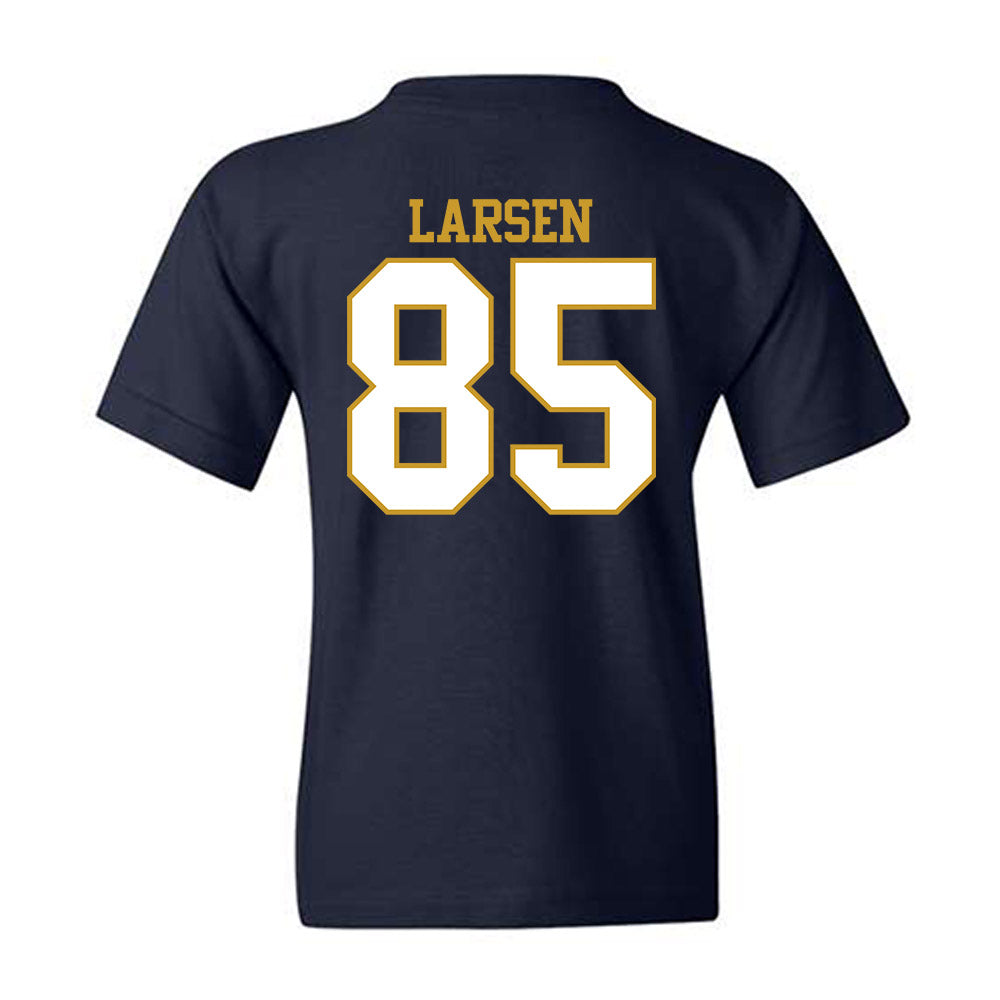 Notre Dame - NCAA Football : Jack Larsen - Generic Shersey Youth T-Shirt-1