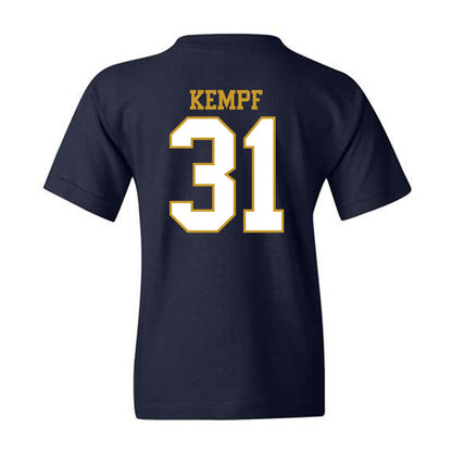 Notre Dame - NCAA Men's Ice Hockey : Nicholas Kempf - Generic Shersey Youth T-Shirt