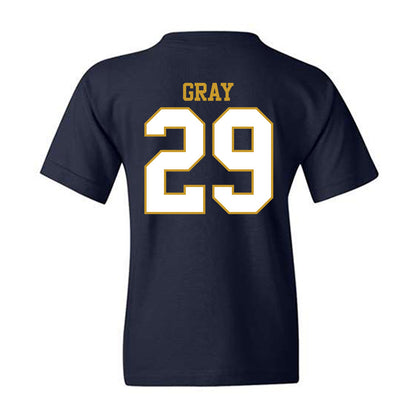 Notre Dame - NCAA Football : Christian Gray - Generic Shersey Youth T-Shirt-1