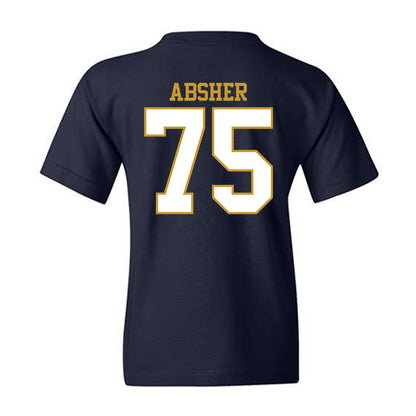 Notre Dame - NCAA Football : Sullivan Absher - Generic Shersey Youth T-Shirt-1