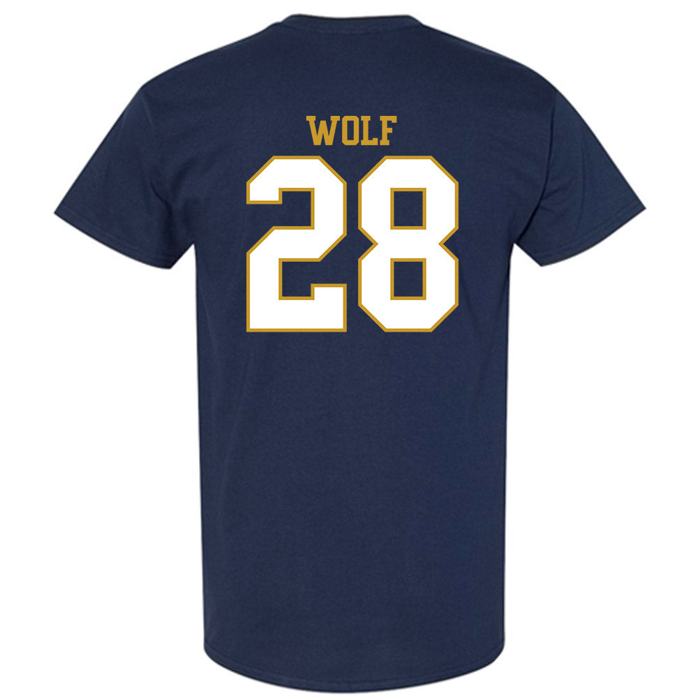 Notre Dame - NCAA Baseball : Rhys Wolf - Generic Shersey T-Shirt-1