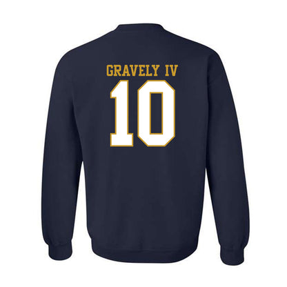 Notre Dame - NCAA Baseball : Warren Gravely IV - Generic Shersey Crewneck Sweatshirt-1
