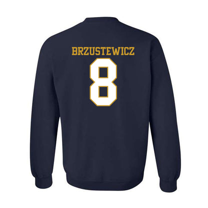 Notre Dame - NCAA Baseball : Hudson Brzustewicz - Generic Shersey Crewneck Sweatshirt-1