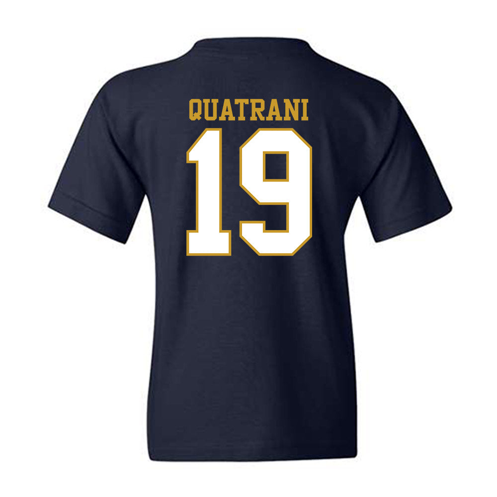 Notre Dame - NCAA Baseball : Mark Quatrani - Generic Shersey Youth T-Shirt-1