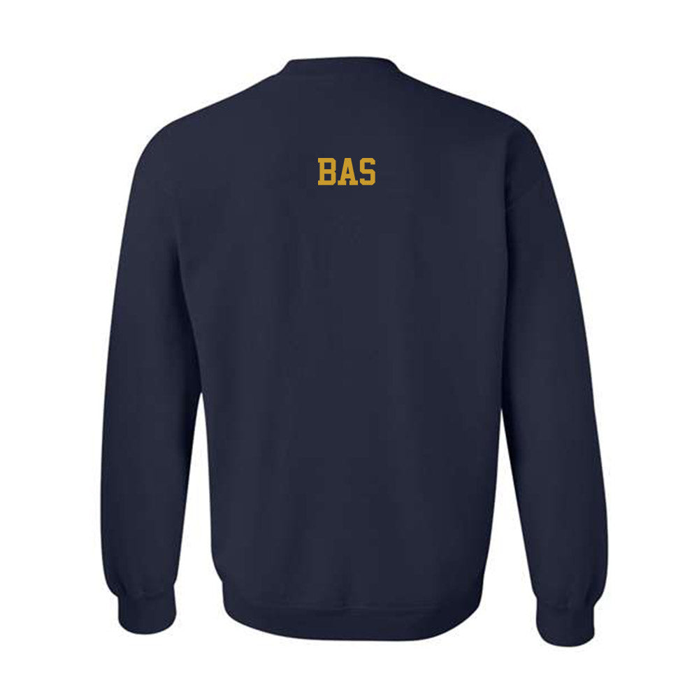 Notre Dame - NCAA Men's Fencing : Liam Bas - Generic Shersey Crewneck Sweatshirt-1