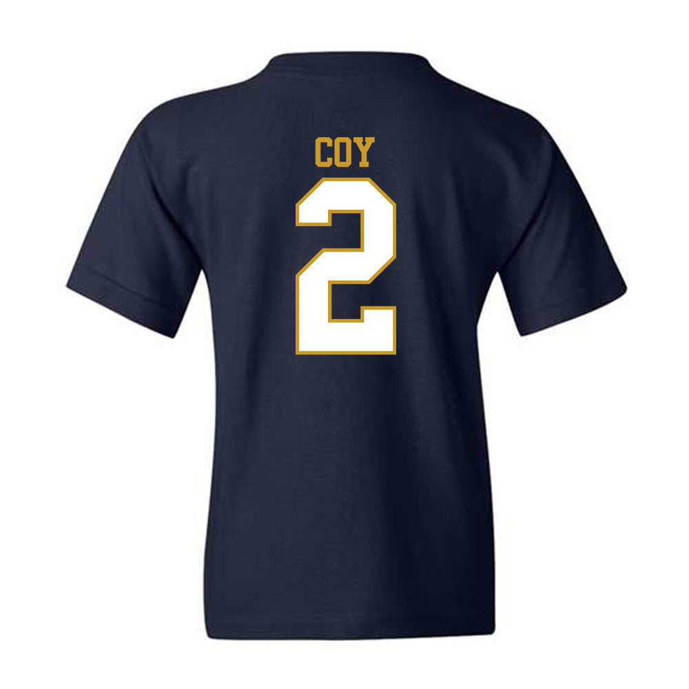 Notre Dame - NCAA Baseball : Noah Coy - Generic Shersey Youth T-Shirt