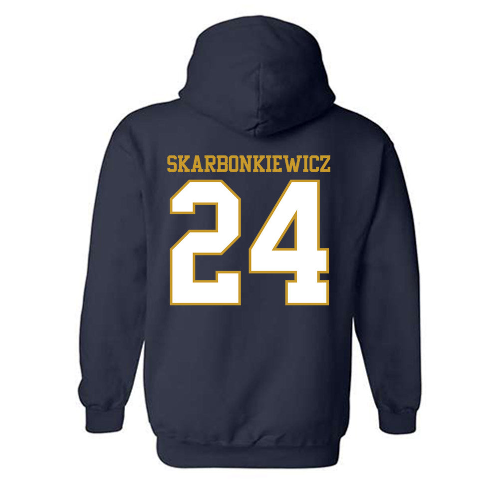 Notre Dame - NCAA Women's Fencing : Magda Skarbonkiewicz - Generic Shersey Hooded Sweatshirt
