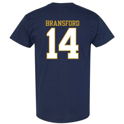 Notre Dame - NCAA Women's Basketball : Kk Bransford - Generic Shersey T-Shirt-1