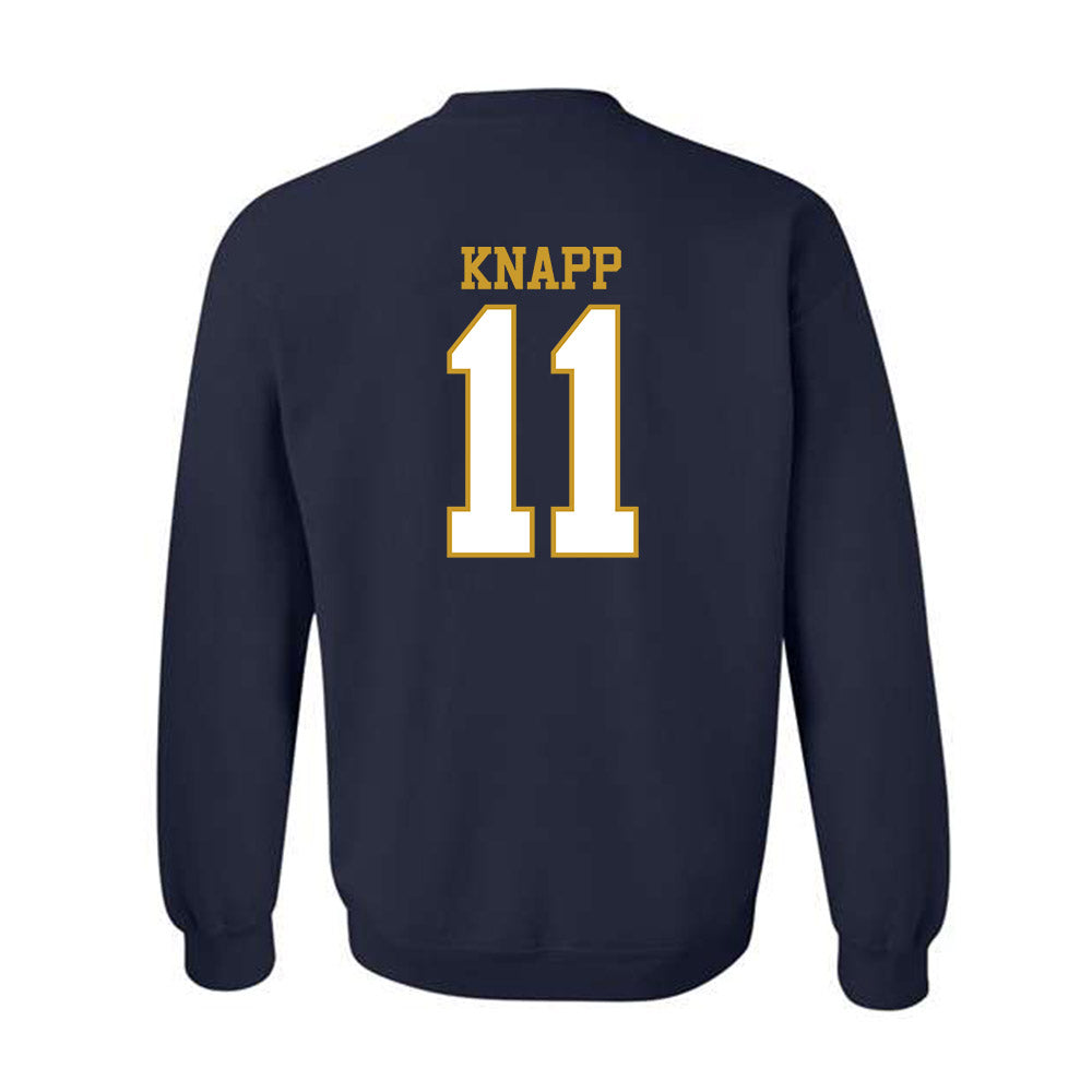 Notre Dame - NCAA Women's Soccer : Tessa Knapp - Generic Shersey Crewneck Sweatshirt-1