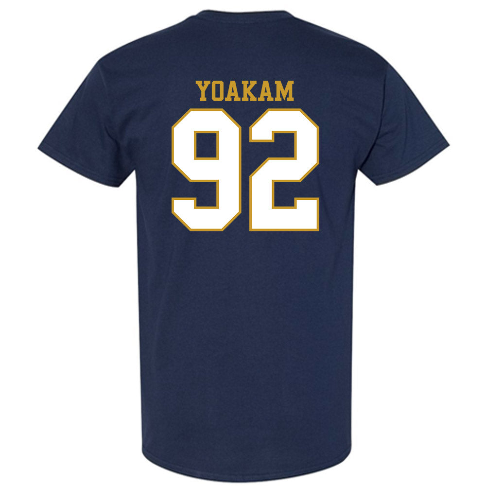 Notre Dame - NCAA Football : Zachary Yoakam - Generic Shersey T-Shirt-1