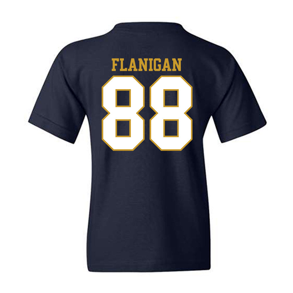 Notre Dame - NCAA Football : James Flanigan - Generic Shersey Youth T-Shirt-1