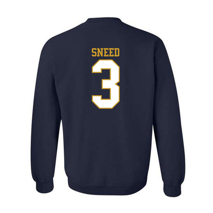 Notre Dame - NCAA Football : Jaylen Sneed - Generic Shersey Crewneck Sweatshirt-1