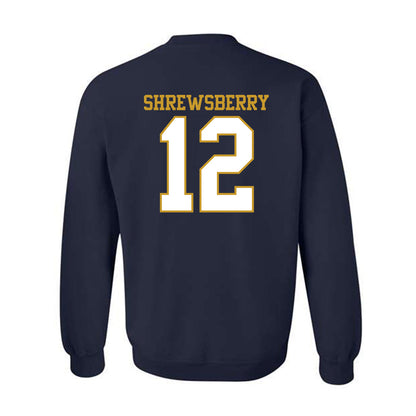Notre Dame - NCAA Men's Basketball : Nick Shrewsberry - Generic Shersey Crewneck Sweatshirt-1
