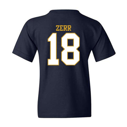 Notre Dame - NCAA Baseball : Aiden Zerr - Generic Shersey Youth T-Shirt-1