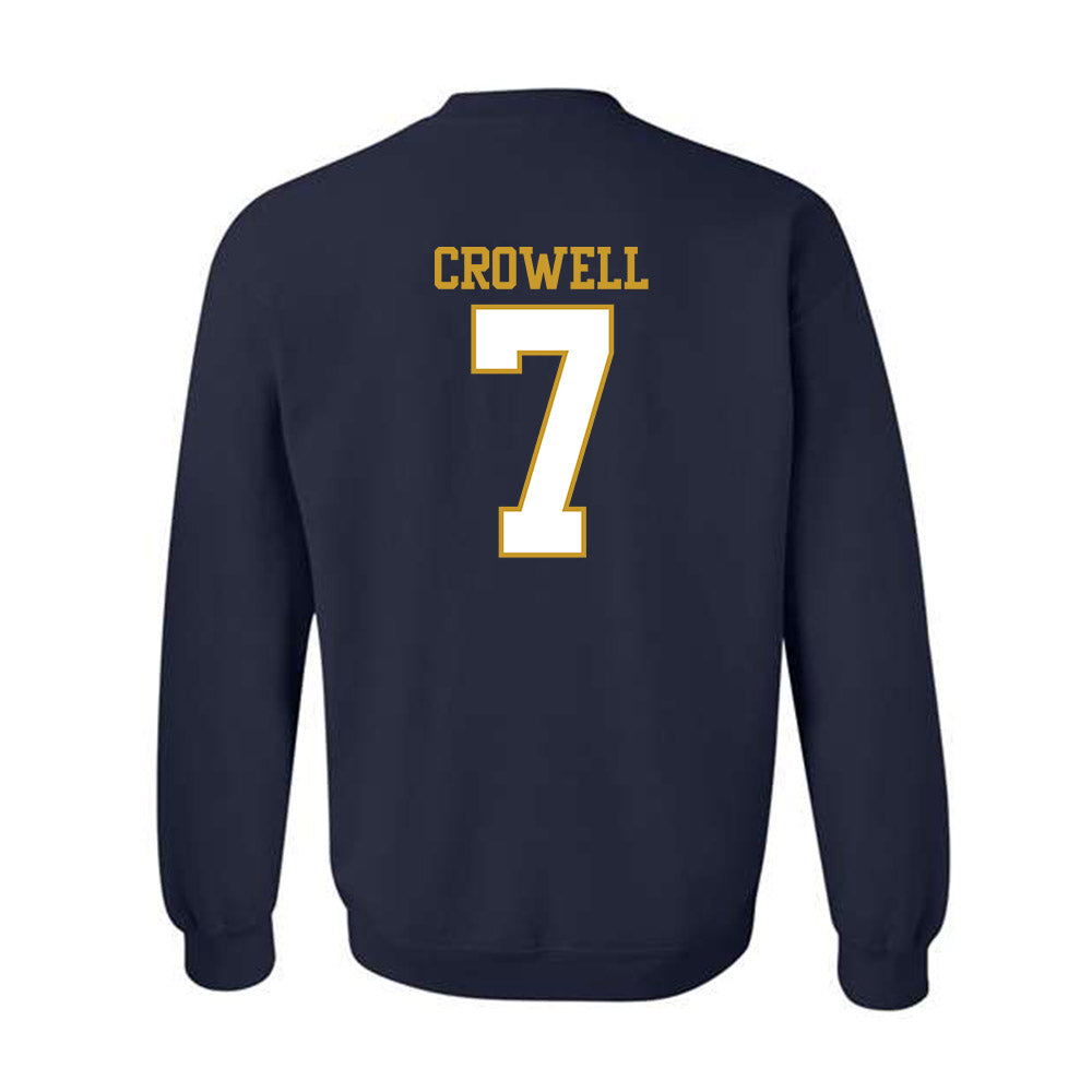 Notre Dame - NCAA Baseball : Caden Crowell - Generic Shersey Crewneck Sweatshirt-1
