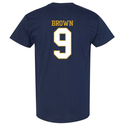 Notre Dame - NCAA Men's Ice Hockey : Cole Brown - Generic Shersey T-Shirt-1