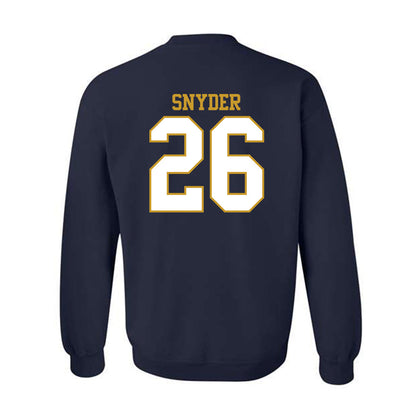 Notre Dame - NCAA Baseball : Garrett Snyder - Generic Shersey Crewneck Sweatshirt-1