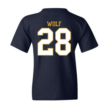 Notre Dame - NCAA Baseball : Rhys Wolf - Generic Shersey Youth T-Shirt-1