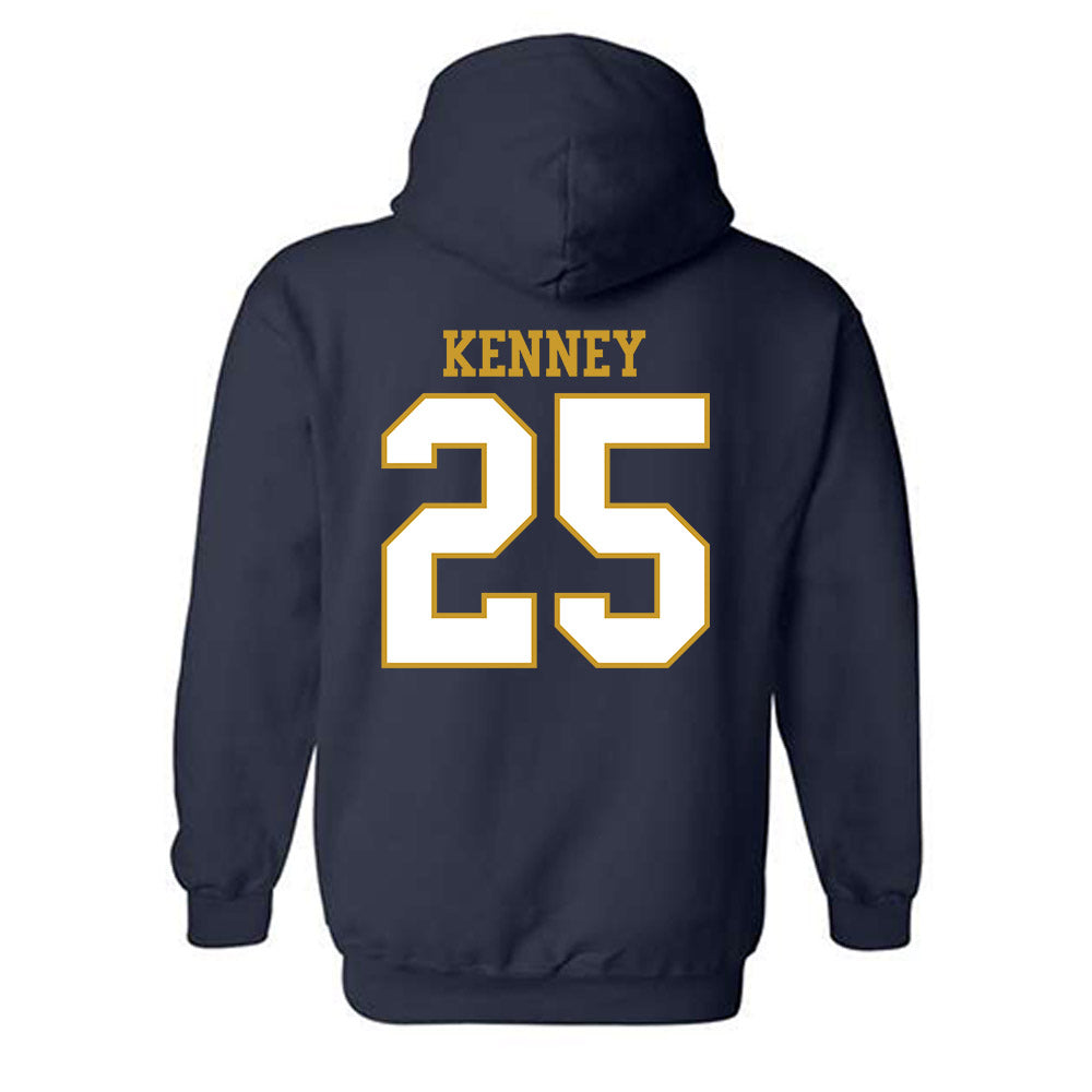 Notre Dame - NCAA Women's Lacrosse : Anna Kenney - Generic Shersey Hooded Sweatshirt-1