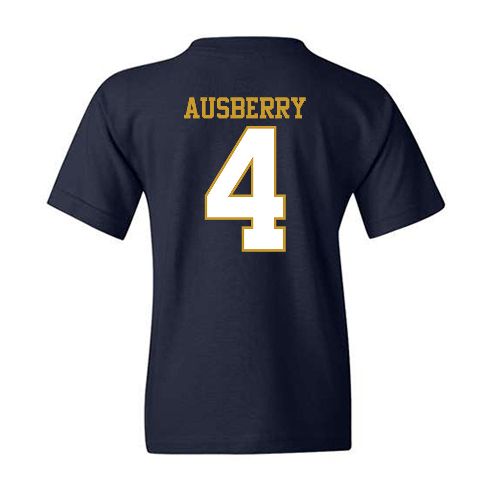 Notre Dame - NCAA Football : Jaiden Ausberry - Generic Shersey Youth T-Shirt-1