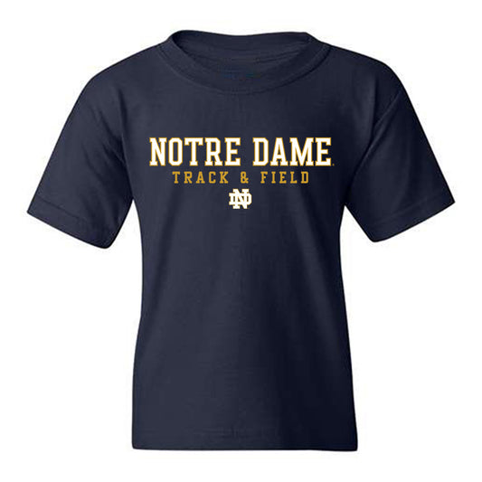 Notre Dame - NCAA Women's Track & Field : Caitlyn OBrien - Generic Shersey Youth T-Shirt-0