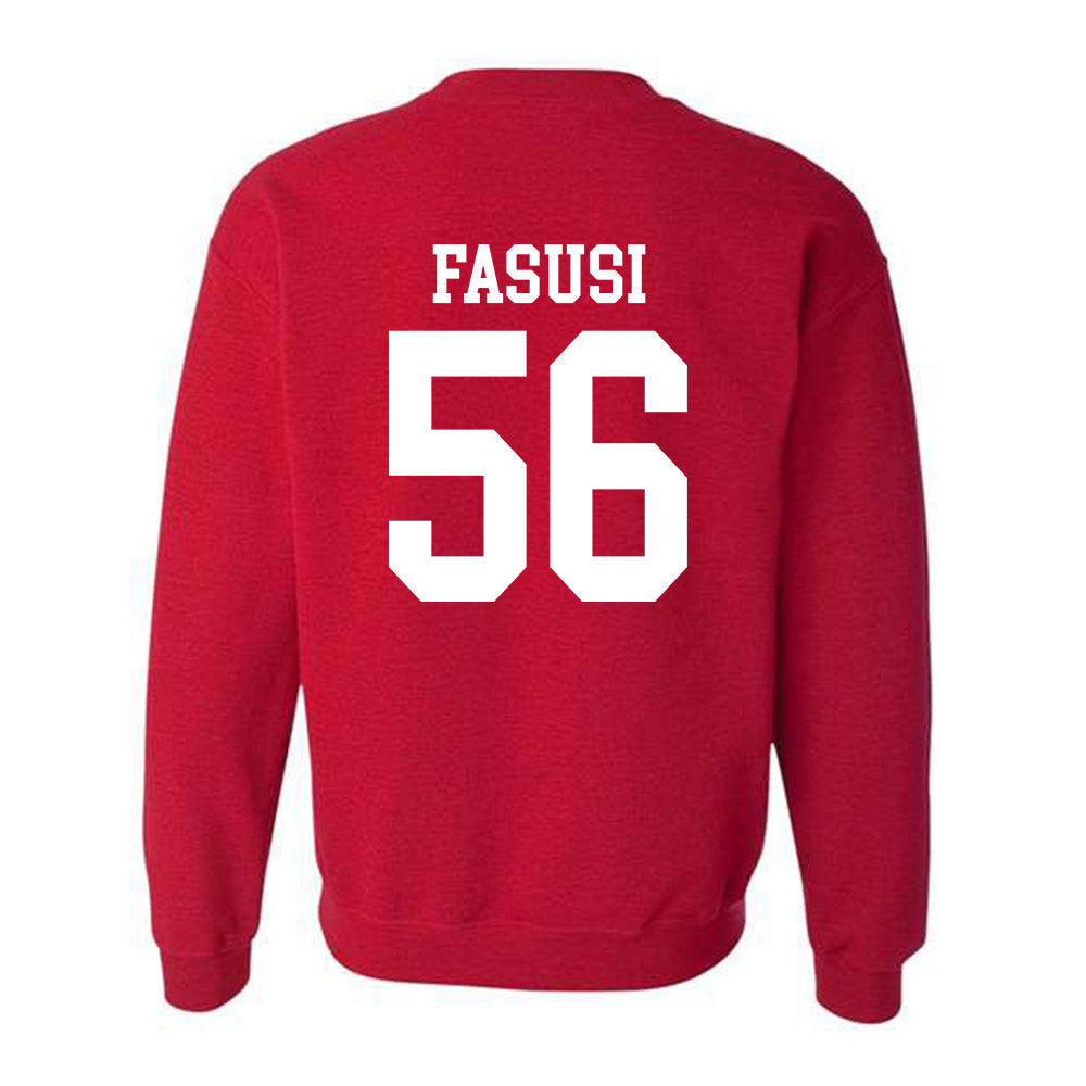 Oklahoma - NCAA Football : Michael Fasusi - Classic Shersey Crewneck Sweatshirt-1