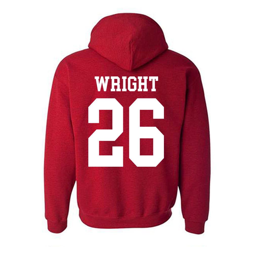 Oklahoma - NCAA Women's Soccer : Olivia Wright - Classic Shersey Hooded Sweatshirt-1