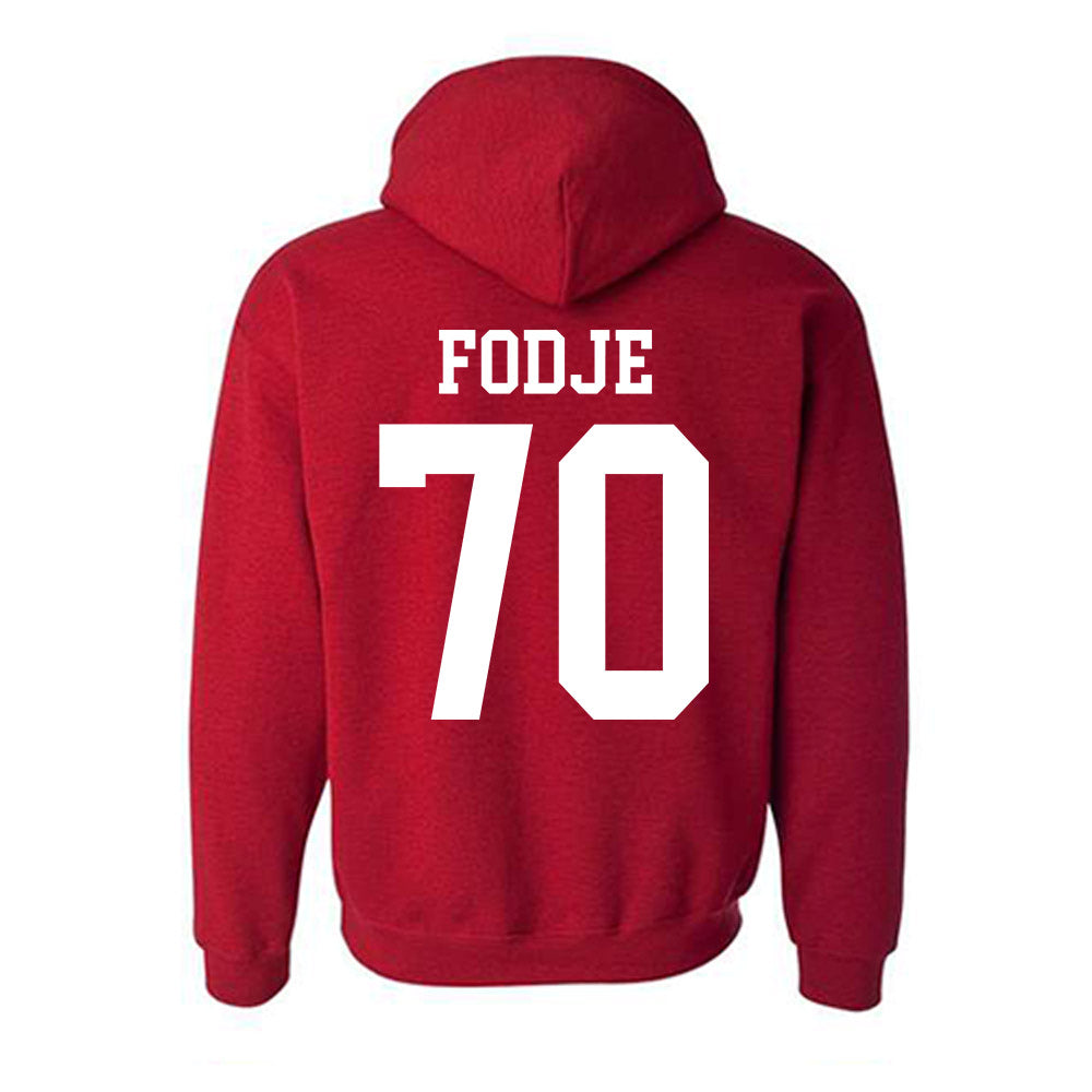Oklahoma - NCAA Football : Ryan Fodje - Classic Shersey Hooded Sweatshirt-1