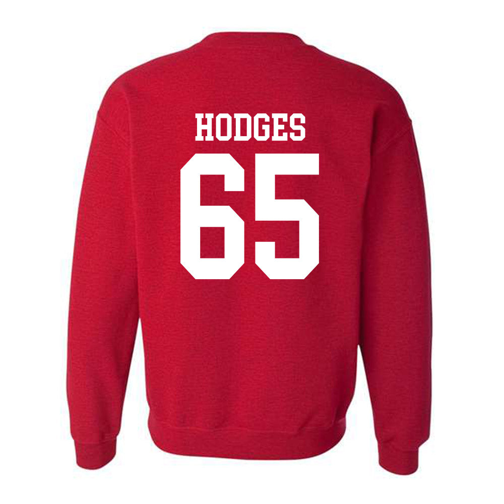 Oklahoma - NCAA Football : Ace Hodges - Classic Shersey Crewneck Sweatshirt-1